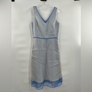 Thread light blue sleeveless a-line dress size 4